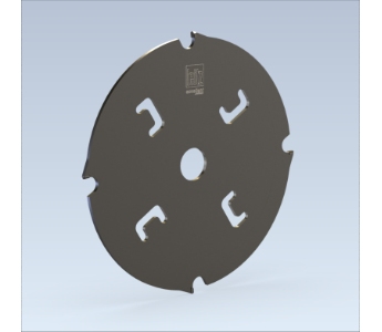 Leitz sirkelsagblad DIA 300 mm - skjærebredde 3,2 mm, senterhull 30 mm, Z8 - med 4 kjølespor for fibersement