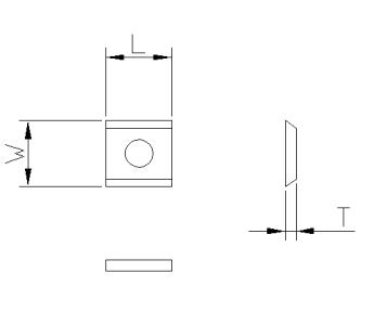 Vendeplatte HM 11,6x12x1,5 mm HWE 35° - universal (T04F-CR)