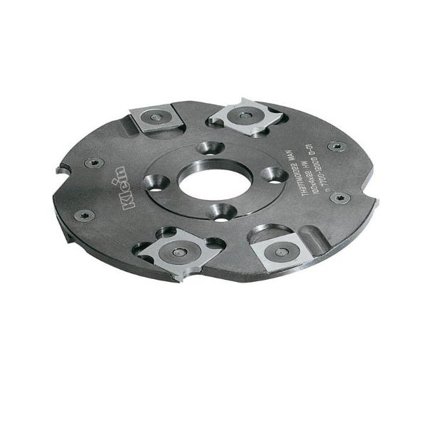 Klein Lamello notfres HM Ø100x4x22 mm, Z4+V4, manuell fremføring