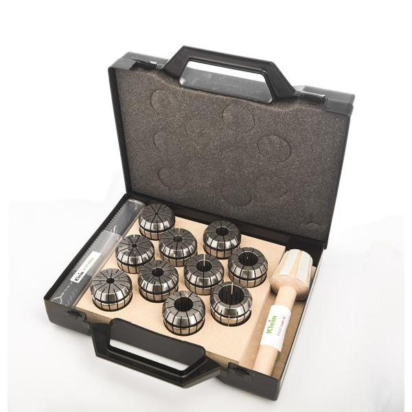 Klein ER25 spændetangssæt, 10 størrelser, 3-16 mm - DIN6499 (430E)