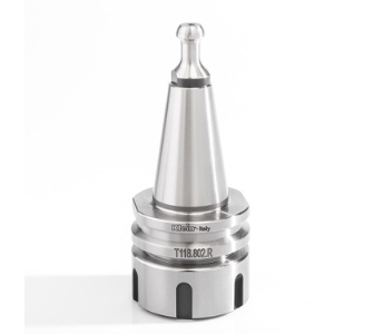Klein ISO30 chuck for spennhylse, 2-20 mm ER32, 50x50x50 mm, m/kulelager, høyre/venstre (trekkbolt T118.891.R)