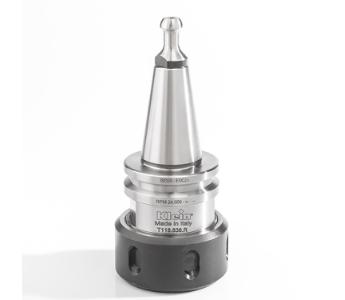 Klein ISO30 chuck for spennhylse, 3-25 mm OZ25, 68x60x50 mm, m/kulelager, høyre/venstre (trekkbolt T118.891.R)