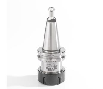 Klein ISO30 chuck for spennhylse, 2-20 mm ER32, 68x50x50 mm, m/kulelager, høyre/venstre (trekkbolt T118.791.R)