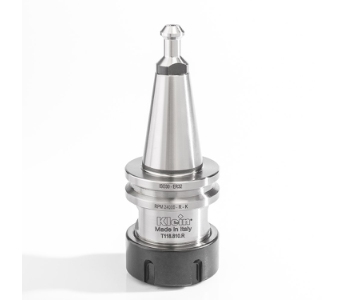 Klein ISO30 chuck for spennhylse, 2-20 mm ER32, 68x50x50 mm, m/kulelager, høyre/venstre (trekkbolt T118.791.R)