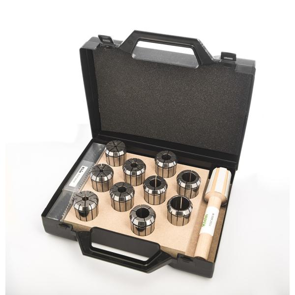 Klein OZ25 spændetangssæt, 10 størrelser, 4-25 mm - DIN6388 (462E)