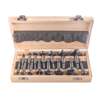 Klein sett med sponsebor SP Ø10-50 mm, 15 deler