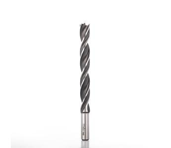 Klein spiralbor HSS m/dyvelspids og dobbelt rykføring Ø14x100x140 mm, højre, S10x30 mm, Z2