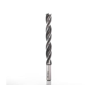 Klein spiralbor HSS m/dyvelspids og dobbelt rykføring Ø14x100x140 mm, højre, S10x30 mm, Z2