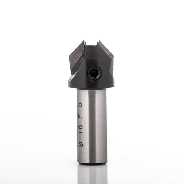 Klein forsænker HSS med skaft, Ø4x15x40 mm, 45°, højre, S10x25, Z2