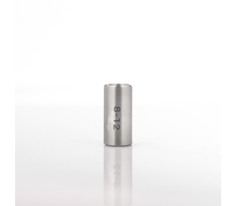 Klein reduksjonshylse Ø12x8x25 mm