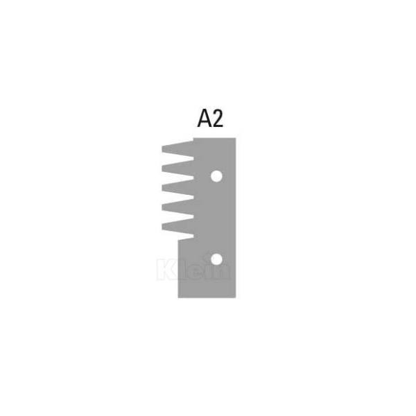 Klein profil A2, 50x22,5x2 mm, for limfugefres TS140
