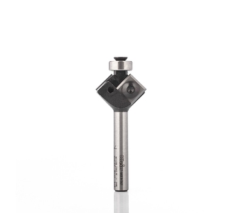 Klein fasfres HM, m/vendeskjær og kulelager nederst, 30°, Ø26x12x70 mm, S8, Z2