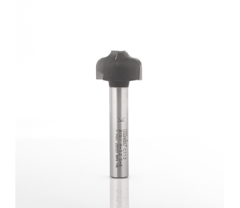 Klein profilfræser (kurveprofil) HM radius 2, Ø12,7x10x51 mm, S8, Z2