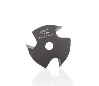 Klein skivenotfres HM Ø47,6x7,94x4,8 mm, Z3