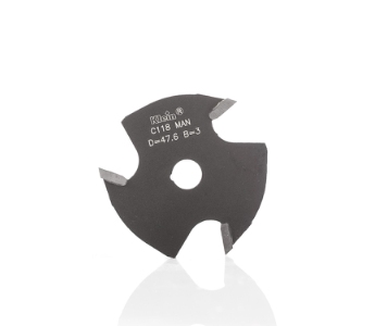 Klein skivenotfres HM Ø47,6x7,94x6,4 mm, Z3