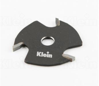 Klein skivenotfræser 45° HM Ø47,6x7,94x3 mm, Z3 (undersænket hul)