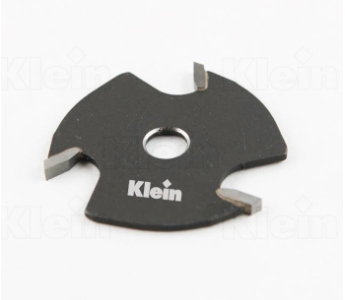 Klein skivenotfræser 45° HM Ø47,6x7,94x3 mm, Z3 (undersænket hul)