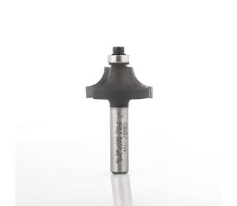 Klein rundingsfræser HM m/lille leje, radius 6, Ø24,7x12x51 mm, S8, Z2