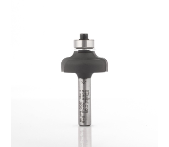 Klein profilfræser (kurve) HM m/leje, radius 4,5/4, Ø28,6x13x51 mm, S8, Z2