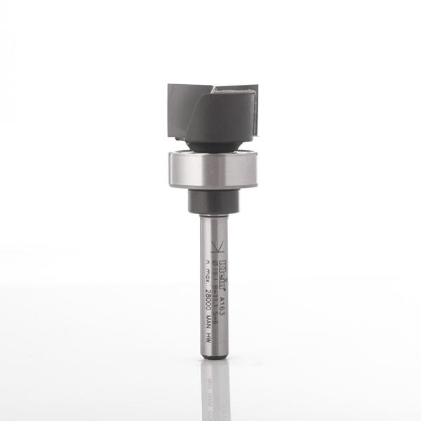 Klein notfræser HM m/leje øverst, Ø19x11x56 mm, S6, Z2