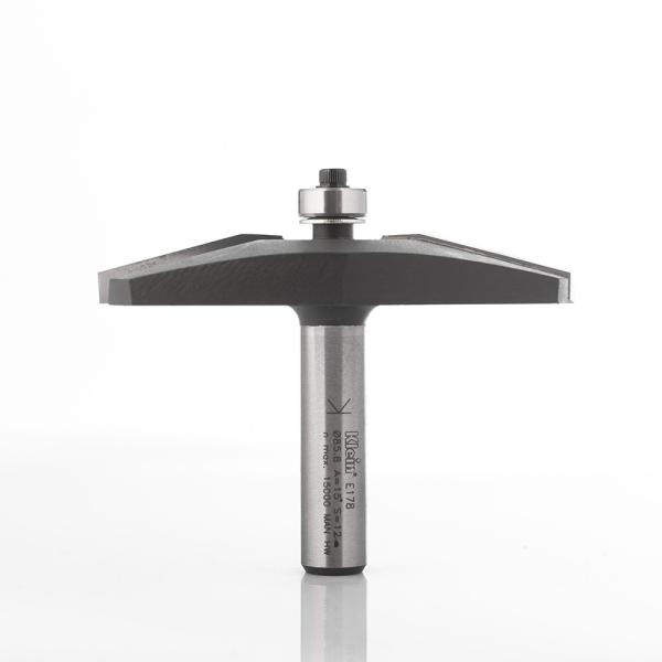 Klein fyldningsfræser HM m/leje, 15°, Ø86x13x61 mm, S12, Z2