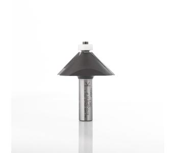 Klein fasefres HM m/kulelager, for corian, 45°, Ø51x19x67 mm, S12, Z2