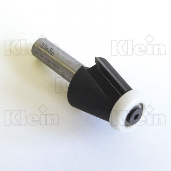 Klein fasefres HM m/kulelager, 12°, Ø32x25x76 mm, S12, Z2