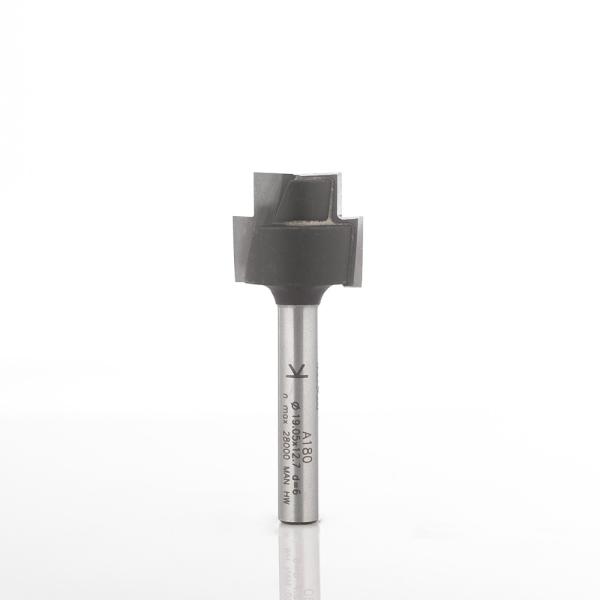 Klein 2-trinns overfresebor, Ø12,7/19x9,5/6,4x51 mm, S6
