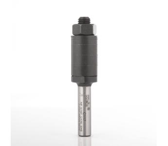 Klein spindel for skivenotfres Ø6x17x52 mm, S6,4(1/4)