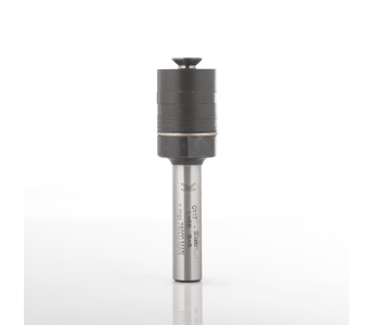 Klein spindel uten kulelager, senket, for skivenotfres Ø7,94x20x59 mm, S6.4(1/4)