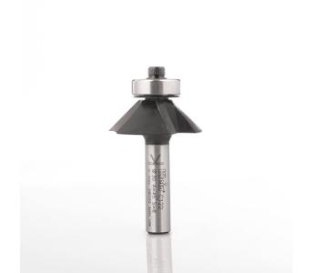 Klein fasefres HM m/kulelager, 45°, Ø30x10x49 mm, S6,4(1/4), Z3