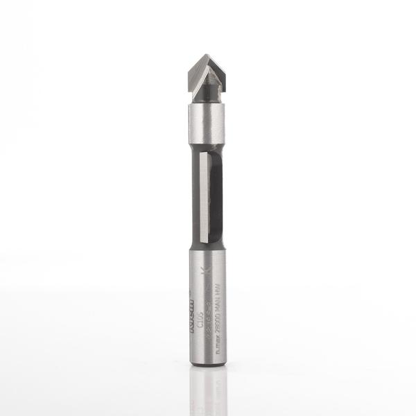 Klein borfræser HM Ø8x19x63 mm, S8, Z1+1