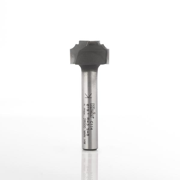 Klein profilfres (stangprofil) HM radius 2, Ø12,7x10x51 mm, S8, Z2
