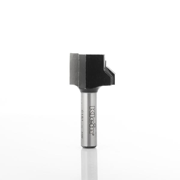 Klein fasfræser HM 0°/45°, Ø20/24x15/11 mm, S8, Z2