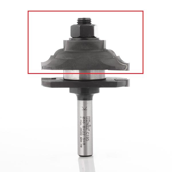 Klein profilfræser (reservedel) Ø46x15x8 mm, Z2