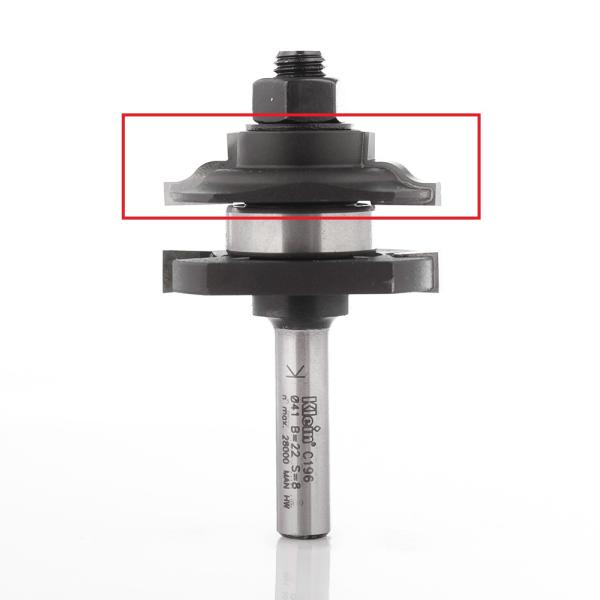 Klein profilfræser (reservedel) Ø41x11x8 mm, Z2