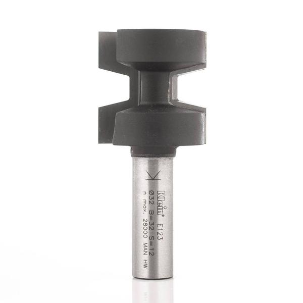 Klein fjærfres med skråkant HM 15°, Ø32/14x32/11x70 mm, S12, Z2