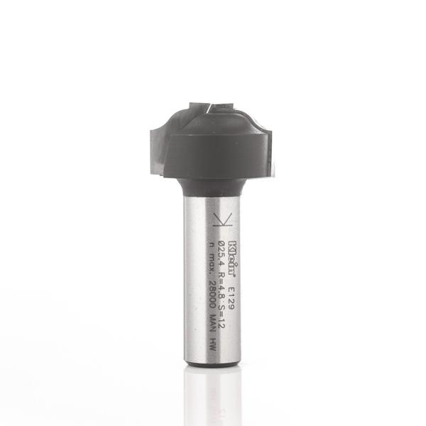 Klein profilfres (kurveprofil) HM radius 4,8, Ø25,4/9,5x15x53 mm, S12, Z2