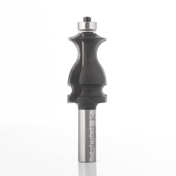 Klein profilfres HM radius 3,5, Ø25,4x45x94 mm, S12, Z2