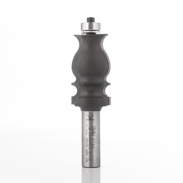 Klein profilfres HM m/kulelager, radius 3, Ø27x45x94 mm, S12, Z2