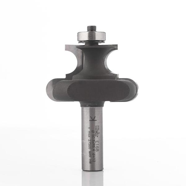Klein multiprofilfræser HM m/leje, radius 6,4, Ø51x32x80 mm, S12, Z2