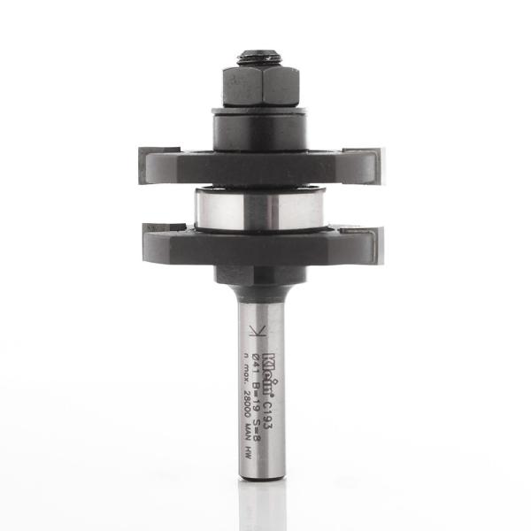 Klein HM not- og fjærsett med kulelager, Ø41x19x76 mm, S12, Z2