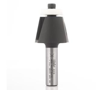 Klein fasefres HM m/kulelager, for corian, 12°, Ø39x32x78 mm, S12, Z2