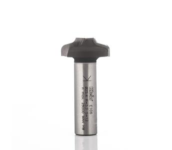 Klein profilfræser (kurveprofil) HM radius 3,2, Ø35x9,5x59 mm, S12,7 (1/2), Z2