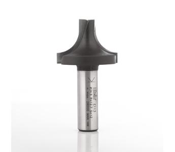 Klein rundingsfræser HM radius 8, Ø22x14x52 mm, S12,7 (1/2), Z2