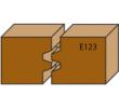 Klein federfræser med fas HM 15°, Ø32/14x32/11x70 mm, S12,7 (1/2), Z2