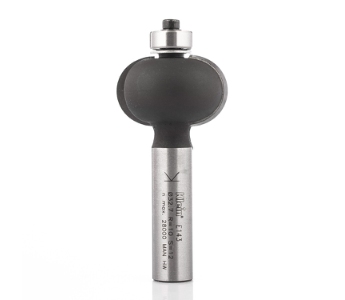 Klein profilfres (hullkil) HM m/kulelager, radius 10, Ø33x20x75 mm, S12,7 (1/2), Z2