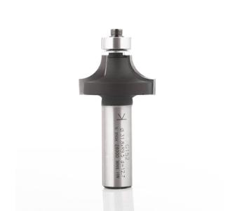 Klein rundingsfræser HM m/stor leje, radius 3,2, Ø19,1x9,5x59 mm, S12,7 (1/2), Z2
