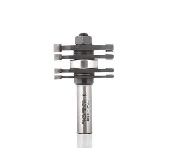 Klein skivenotfres HM m/kulelager, Ø47,6x3,2-18x76 mm, S12,7(1/2), Z2