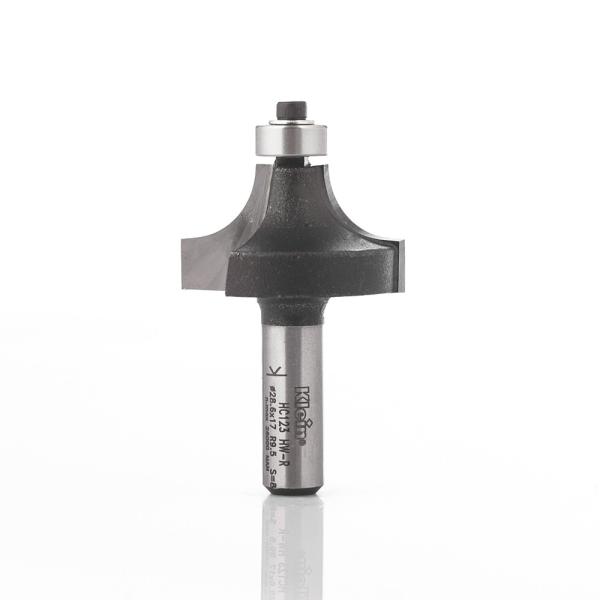 Klein Economy Line radiefres HM m/lite kulelager, radius 6,3, Ø22x13x46 mm, S6, Z2